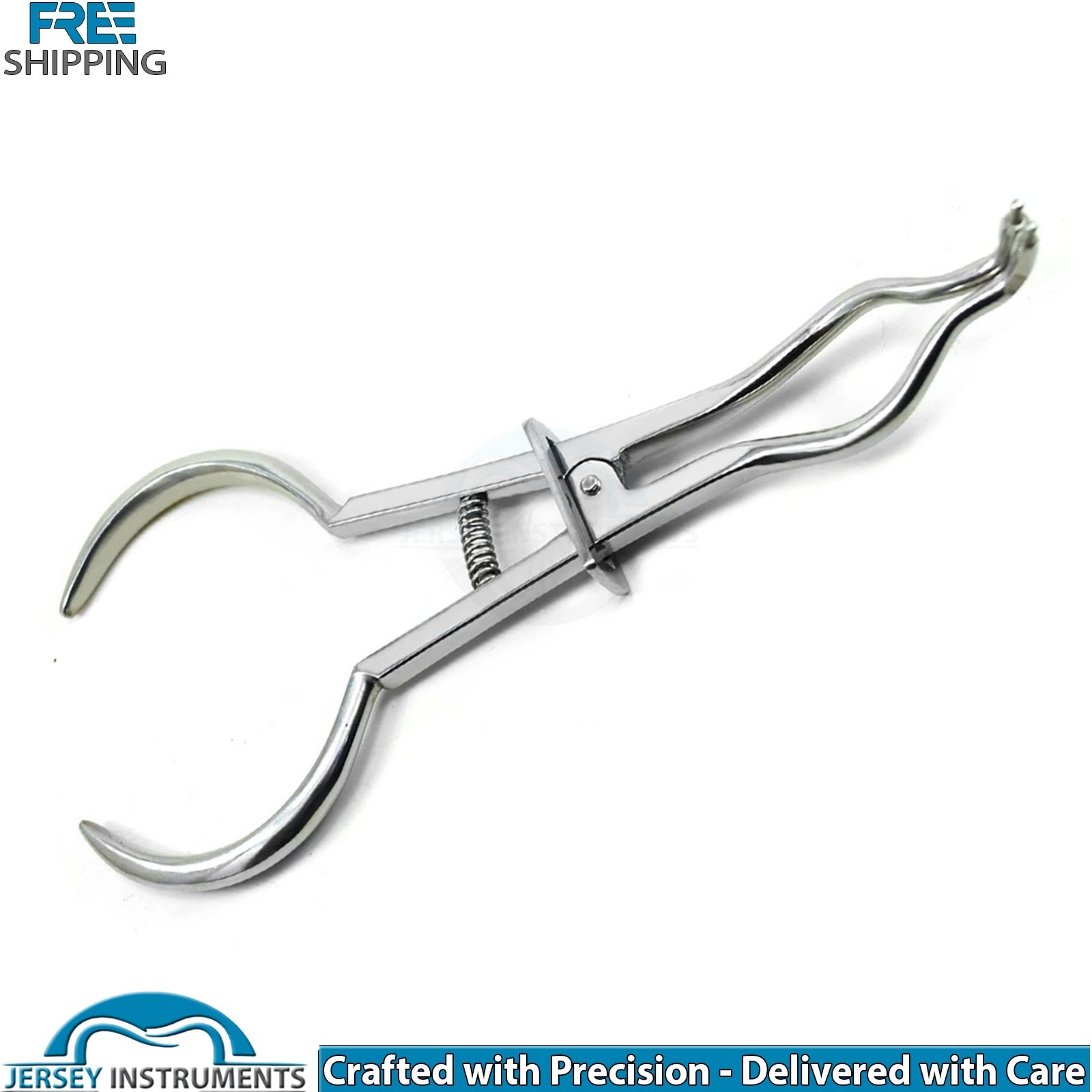 Dental Brewer Forcep Rubber Dam Clamp Forceps 17cm Endodontic Instrument Tool CE