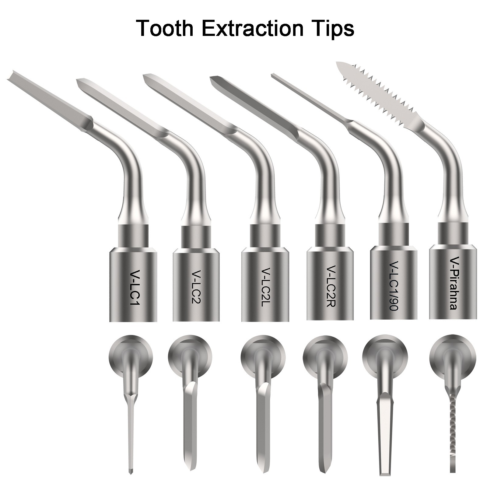 Dental Ultrasonic Scaler ACTEON Tip H3 10X 1S Piezo NEWTRON Slim B.LED Handpiece