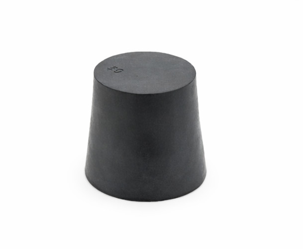 #6 Solid Rubber Stopper No Hole Lab Flask Bottle Tube Tapered Plug Seal Cap