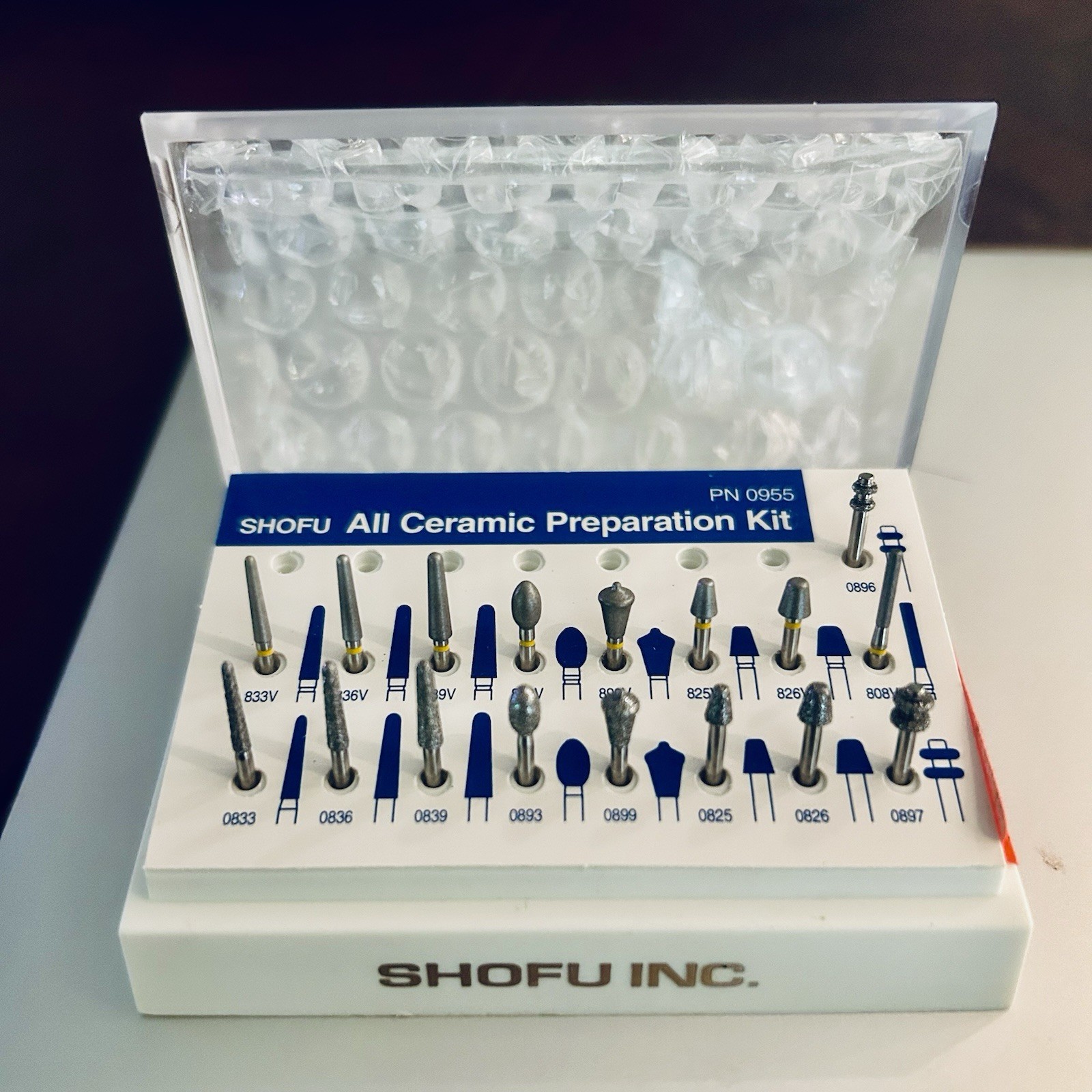 SHOFU Dental All Ceramic Prep Kit -FG-PN0955