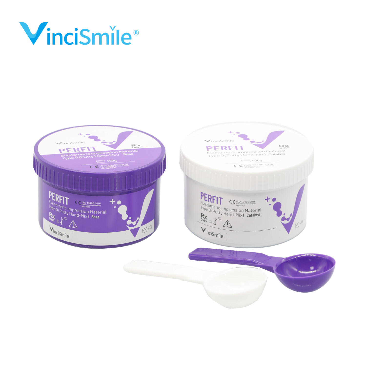 VPS PVS Dental Impression Silicone Material Putty + Light Body Fast/Normal Set