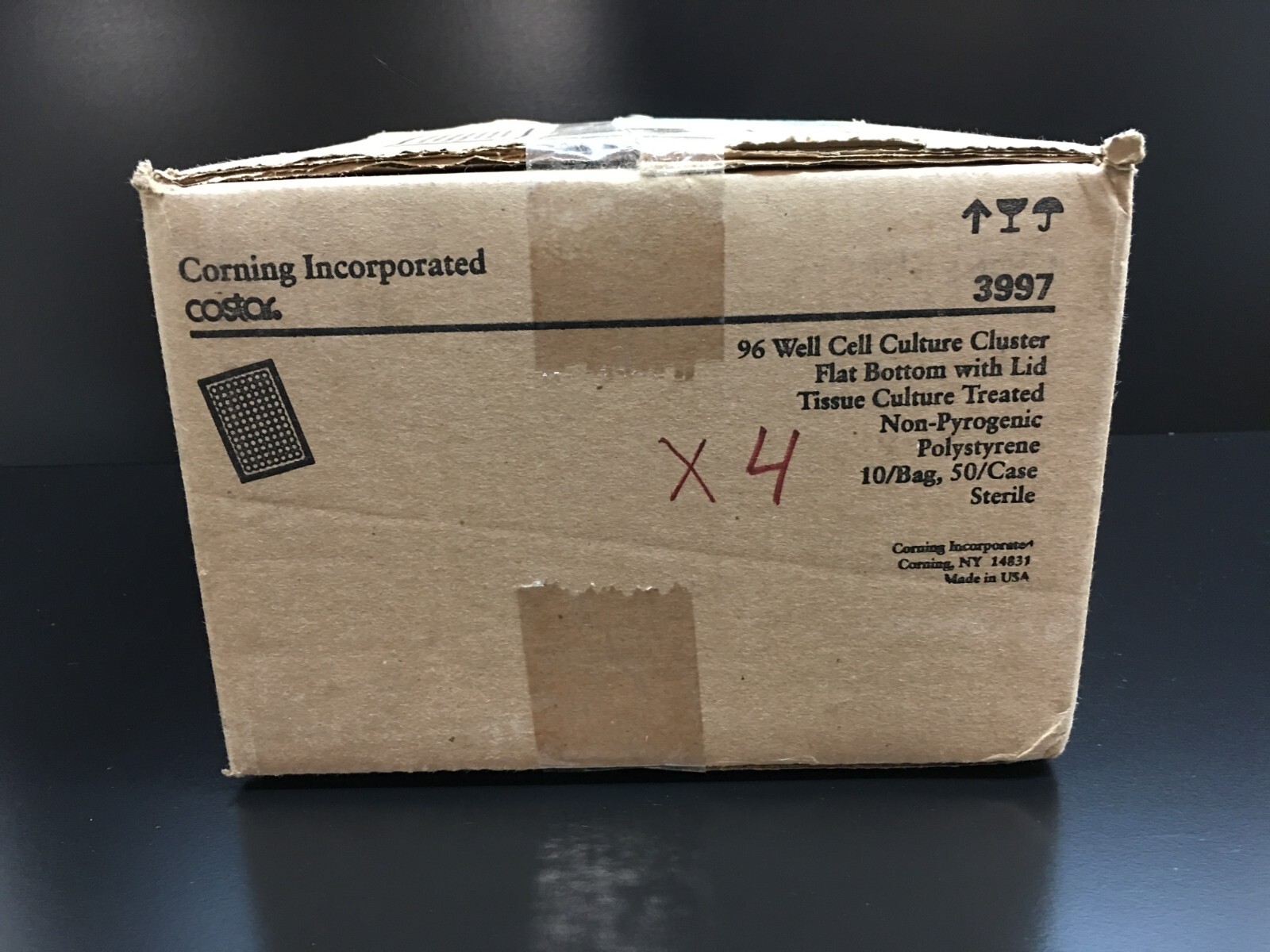 Corning Costar REf 3997 Clear 96-well Flat Bottom TC-treated Microplates