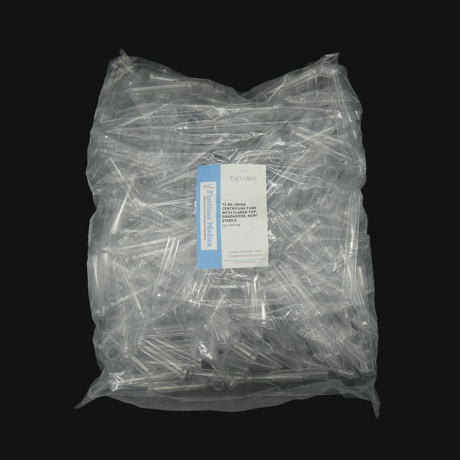 12ml Urine Centrifuge Tube, 500/bag