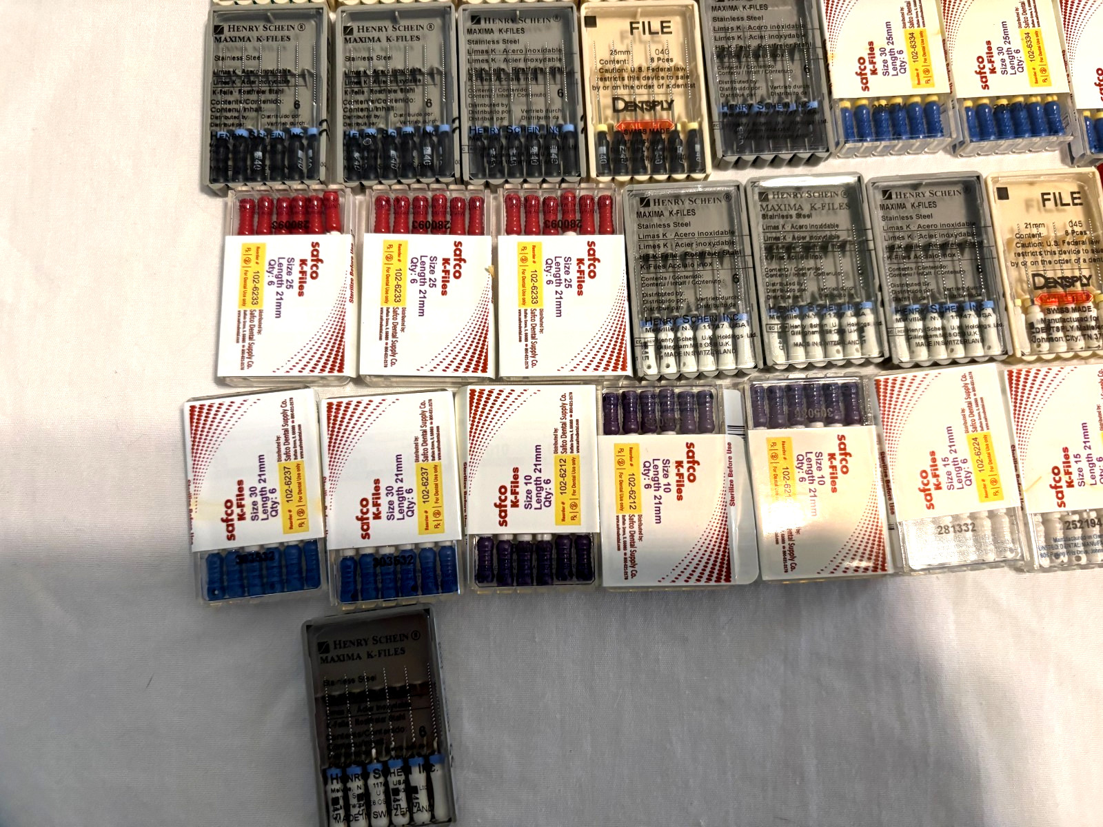 MASSIVE! !Dental Root Canal Endo K-files AND TOOLS LOT