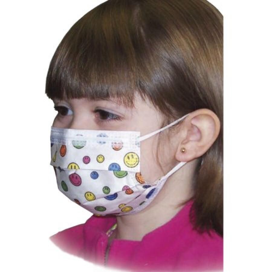 75 Pieces Kids Face Masks Pediatric Toddler Children Mask High Filtration