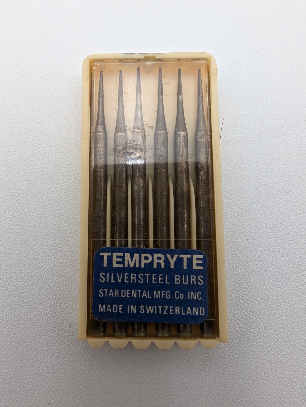 Lot Of Dental Dentist Burs Bits Germany Switzerland Carbide Tempryte Star Dental