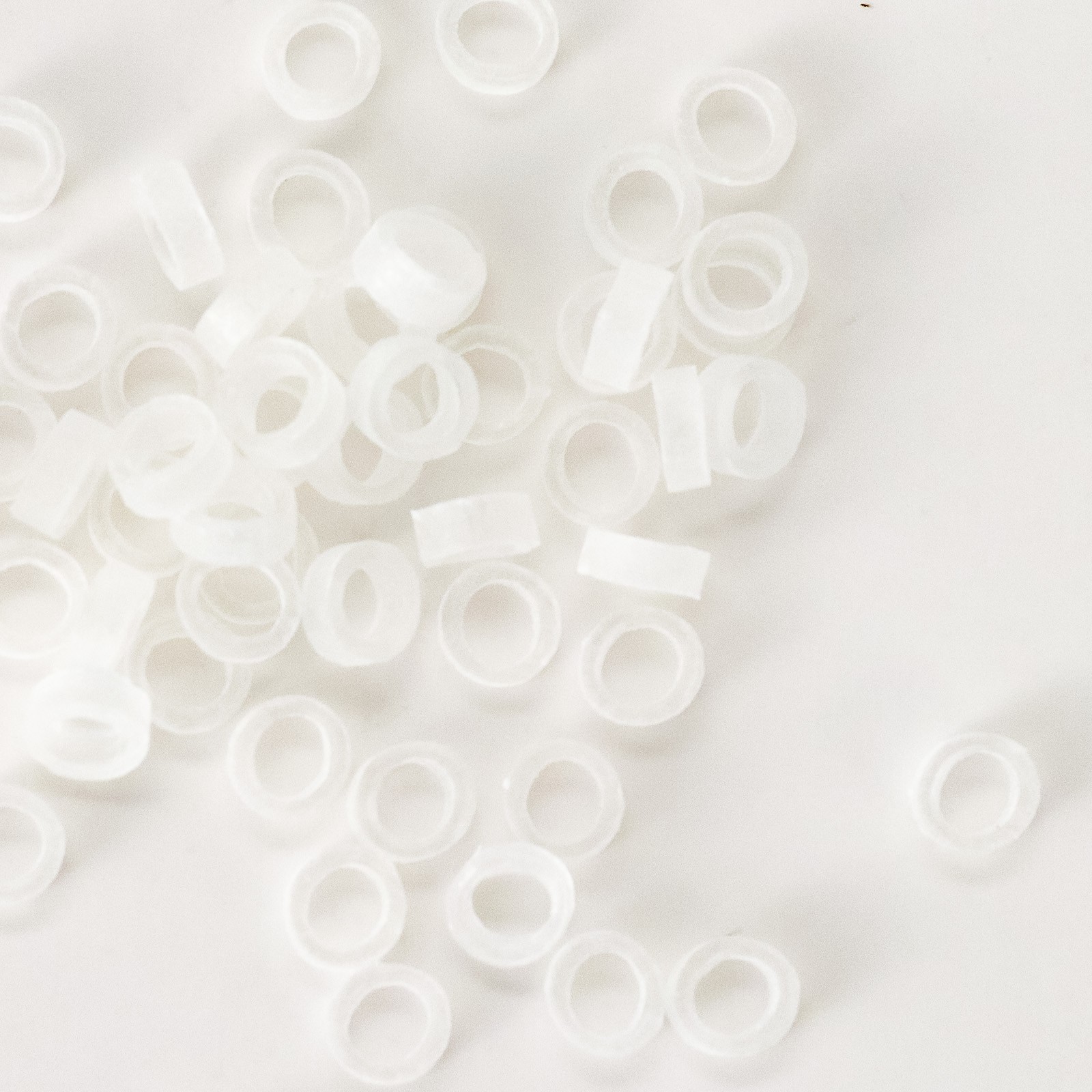 100pcs/pack JMU Dental Orthodontic Latex Free Elastic Bands Extra Heavy Clear
