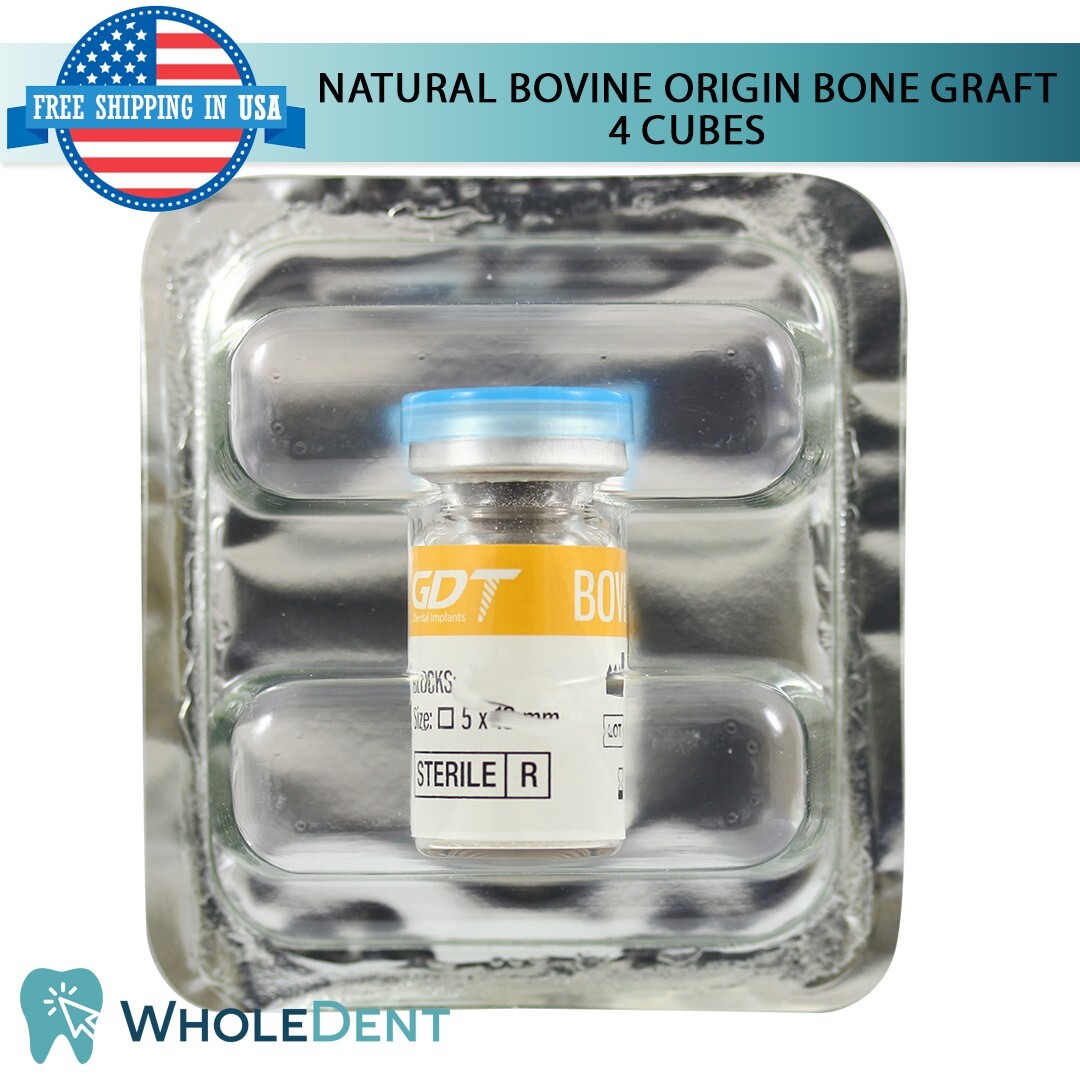 Dental Natural 4 Cubes Origin Material Sterile 5x5x5mm