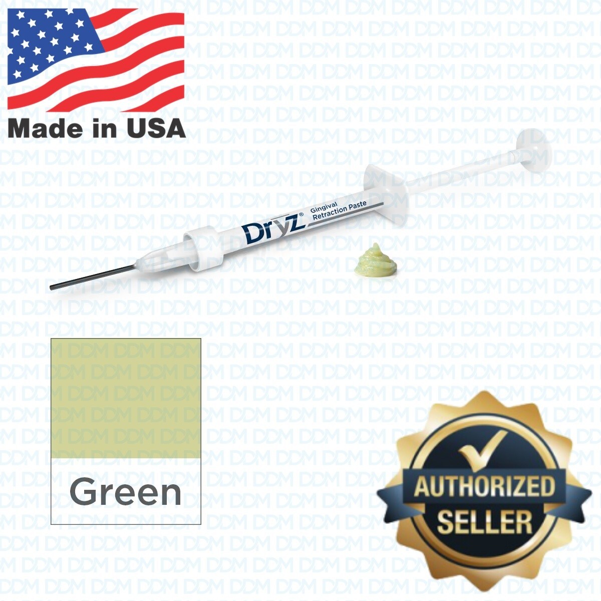 Parkell Dryz Gingival Retraction Paste 7×0.5gm Syringes & 15 Tips #S180