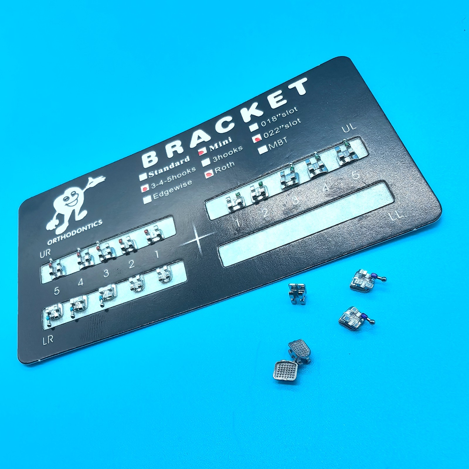 20pc/Kit Dental Orthodontic Bracket Braces Teeth Alignment Straightening Roth