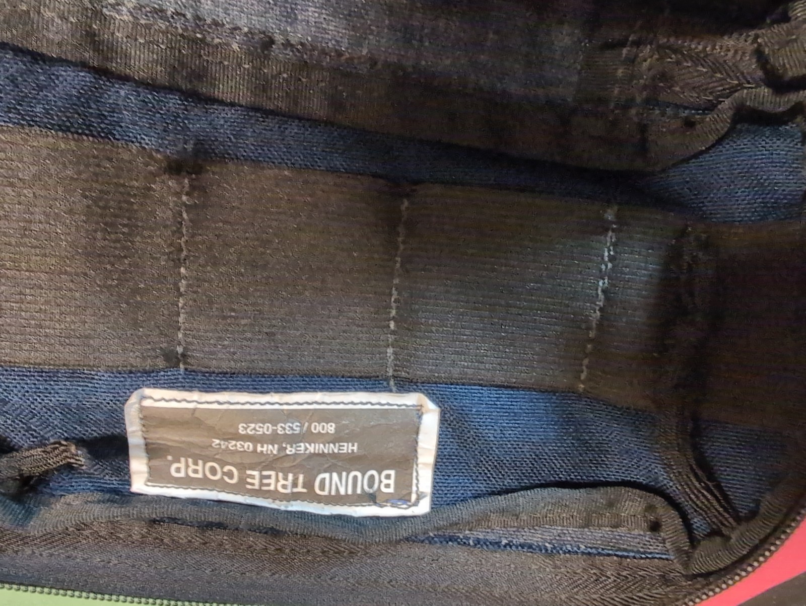 blue Bound Tree Corp medical equipment bag first responders