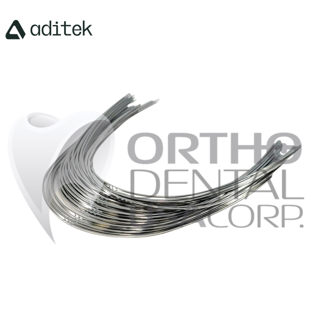 Copper Niti Archwire 35° Universal L 0.13″ pack 10 Aditek CuNiti Orthodentalusa