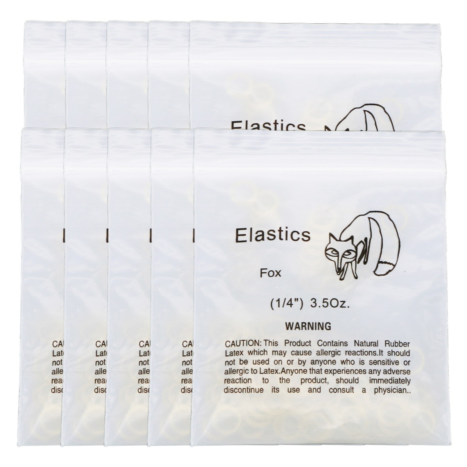 1000Pcs US Dental Orthodontic Rubber Bands Ortho Elastics Latex Braces 3.5 OZ