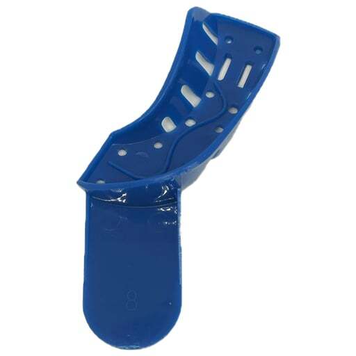 RMH3 Dental #8 Perforated Plastic Impression Tray, Upper Left/Lower Right, 12/Pk
