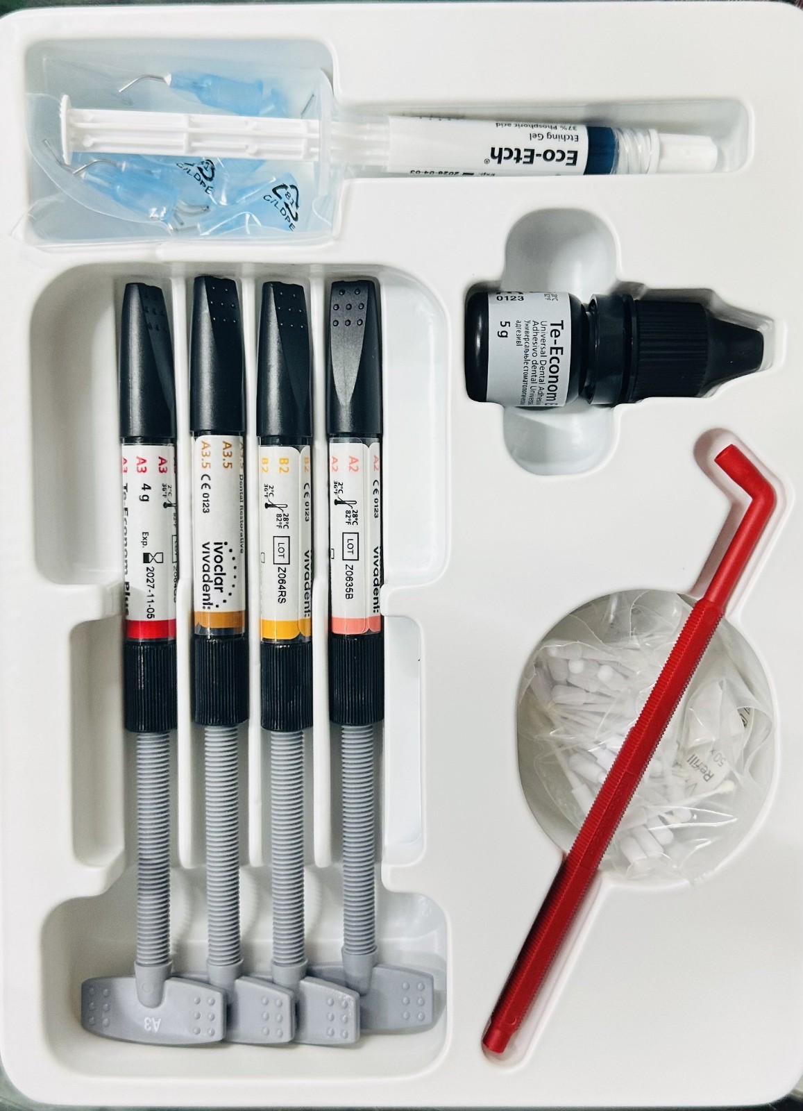 Ivoclar Vivadent Te Econom Plus Intro kit Resin Composite Limited ofer Fast Ship