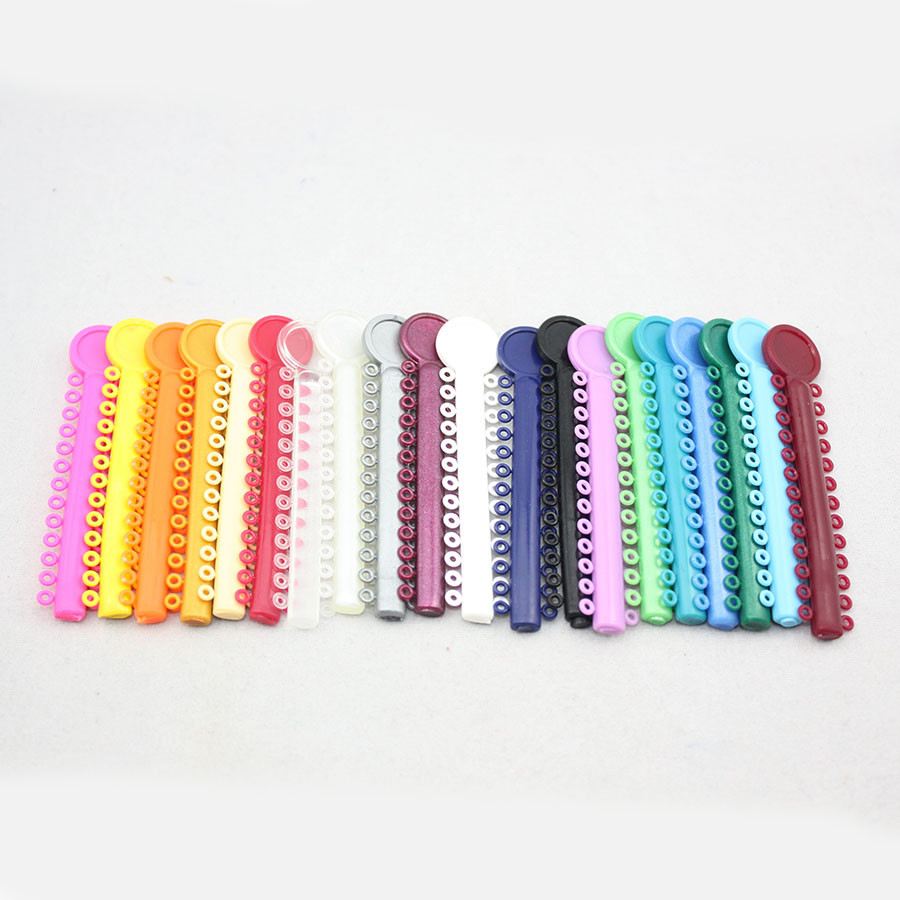 New Colorful Dental Orthodontic Ligature Ties 520 Pcs Dentist Products
