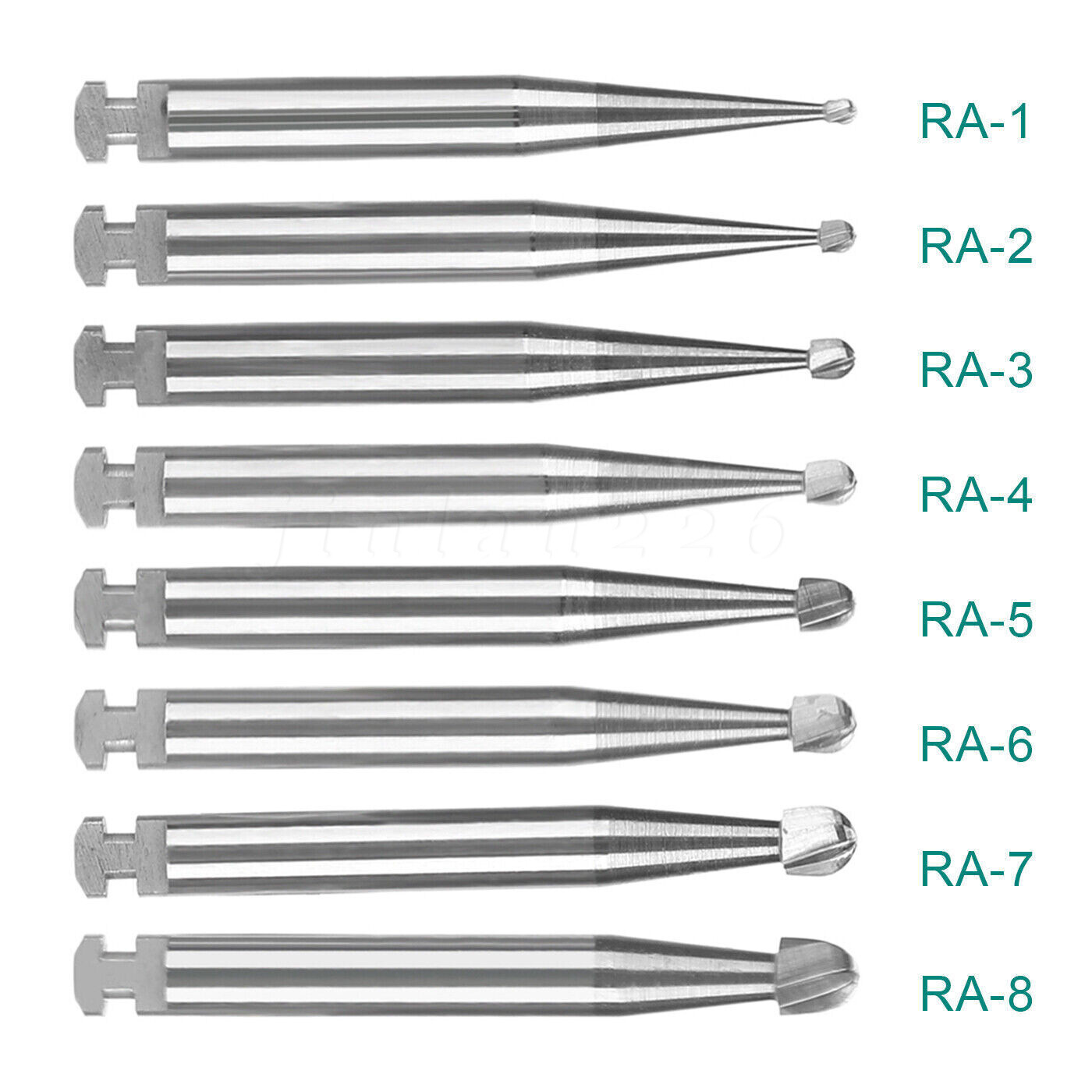 5Pcs/pack Dental Tungsten Steel Carbide Bur Fit Low Speed Contra Angle Handpiece