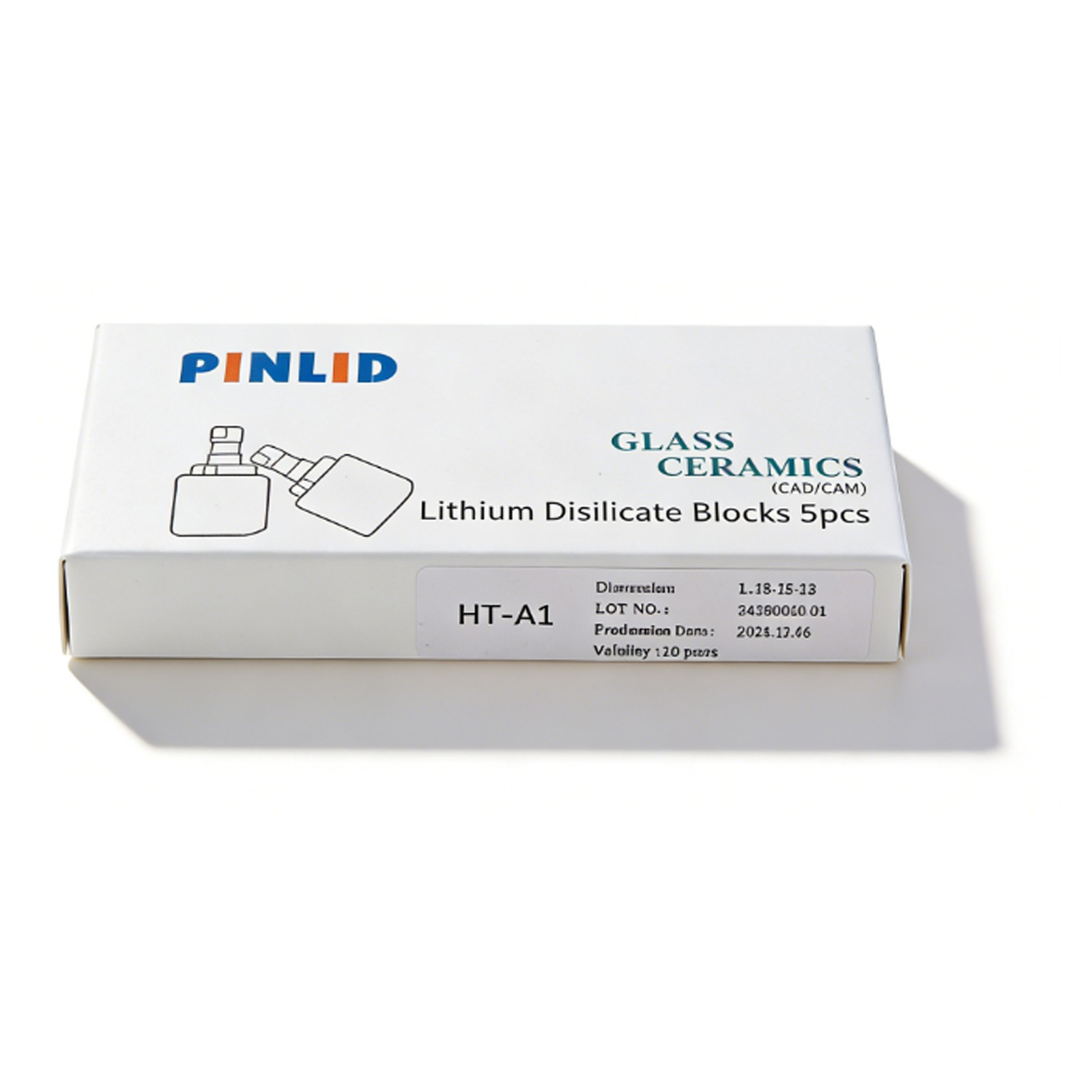 C14 Dental Lithium Disilicate Milling Blocks CEREC InLab Chairside Restorations
