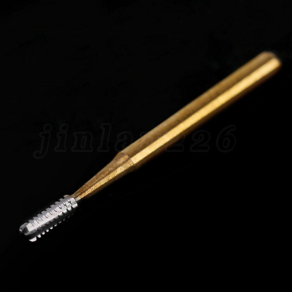 10 Pcs FG-1957 High Speed Dental Tungsten Steel Carbide Crown Metal Cutting Burs