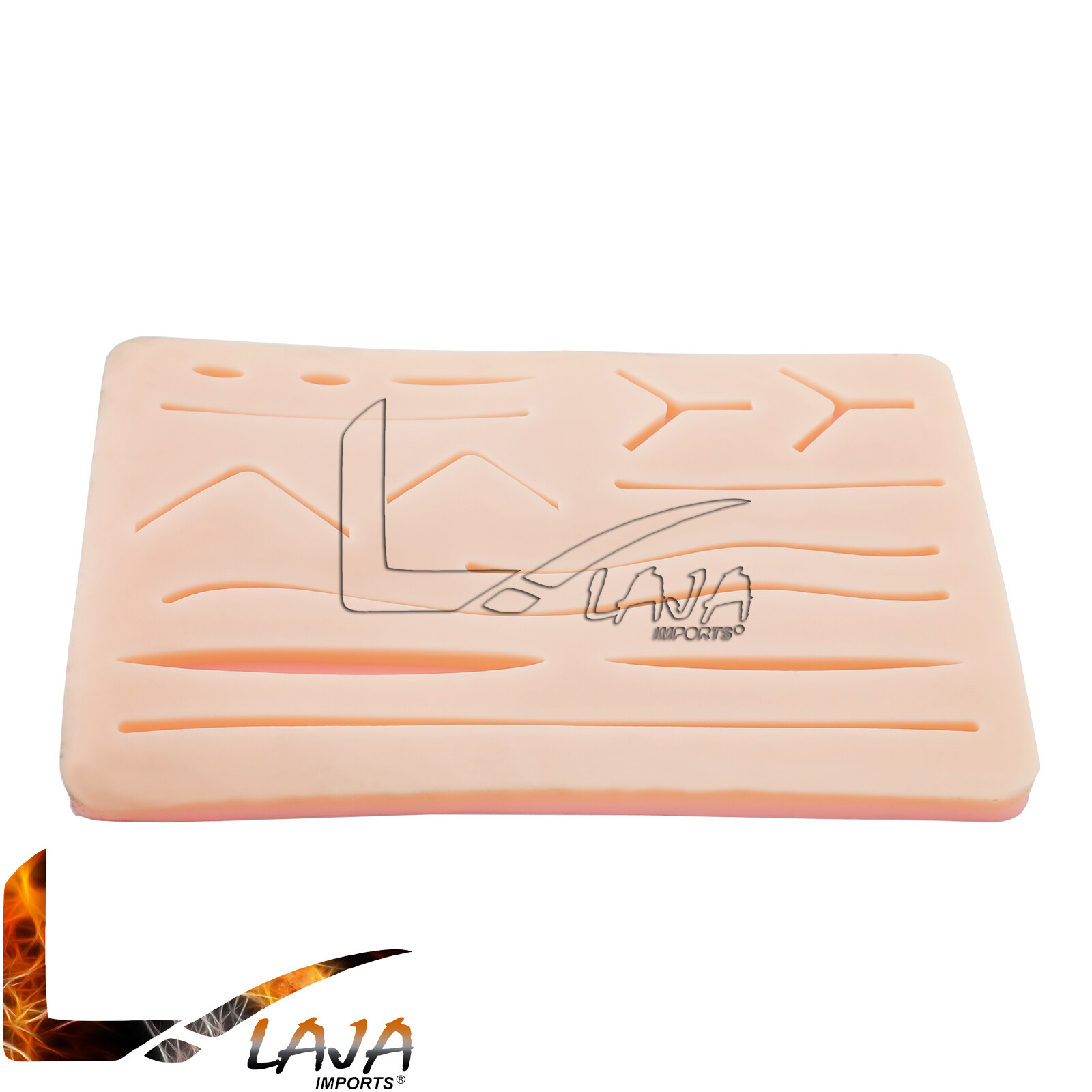 suture practice pad 3 layer with 14 wouds silicon skin kit pads for students A++