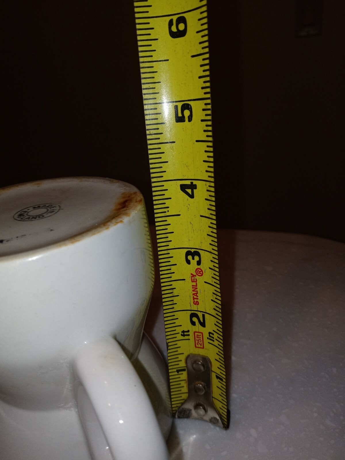 C.P. Pond ARECO England Toothpaste Filtration Funnel Porcelain 1870-1910 Dental