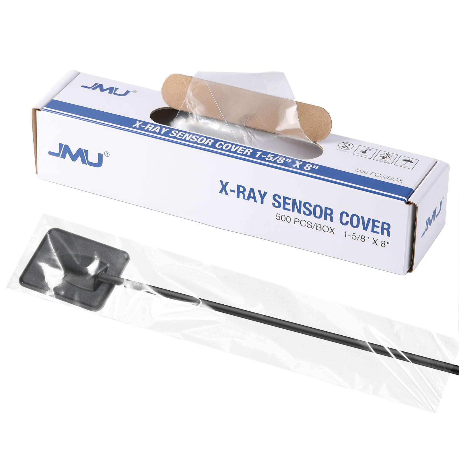 500-5000pcs Disposable Dental Orthodontics X-Ray Sensor Cover Protective Film