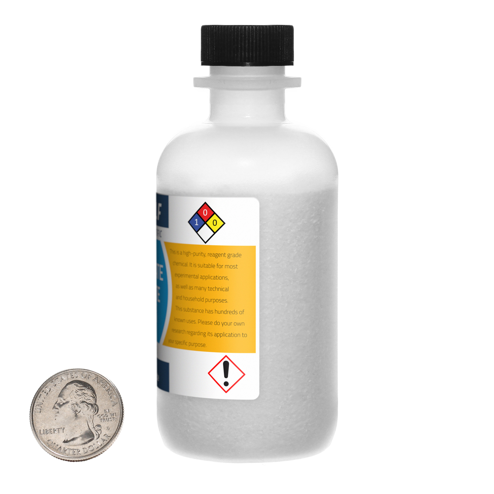 Sodium Borate Decahydrate / 2 Lbs / 8 Bottles / 99.9% Reagent Grade