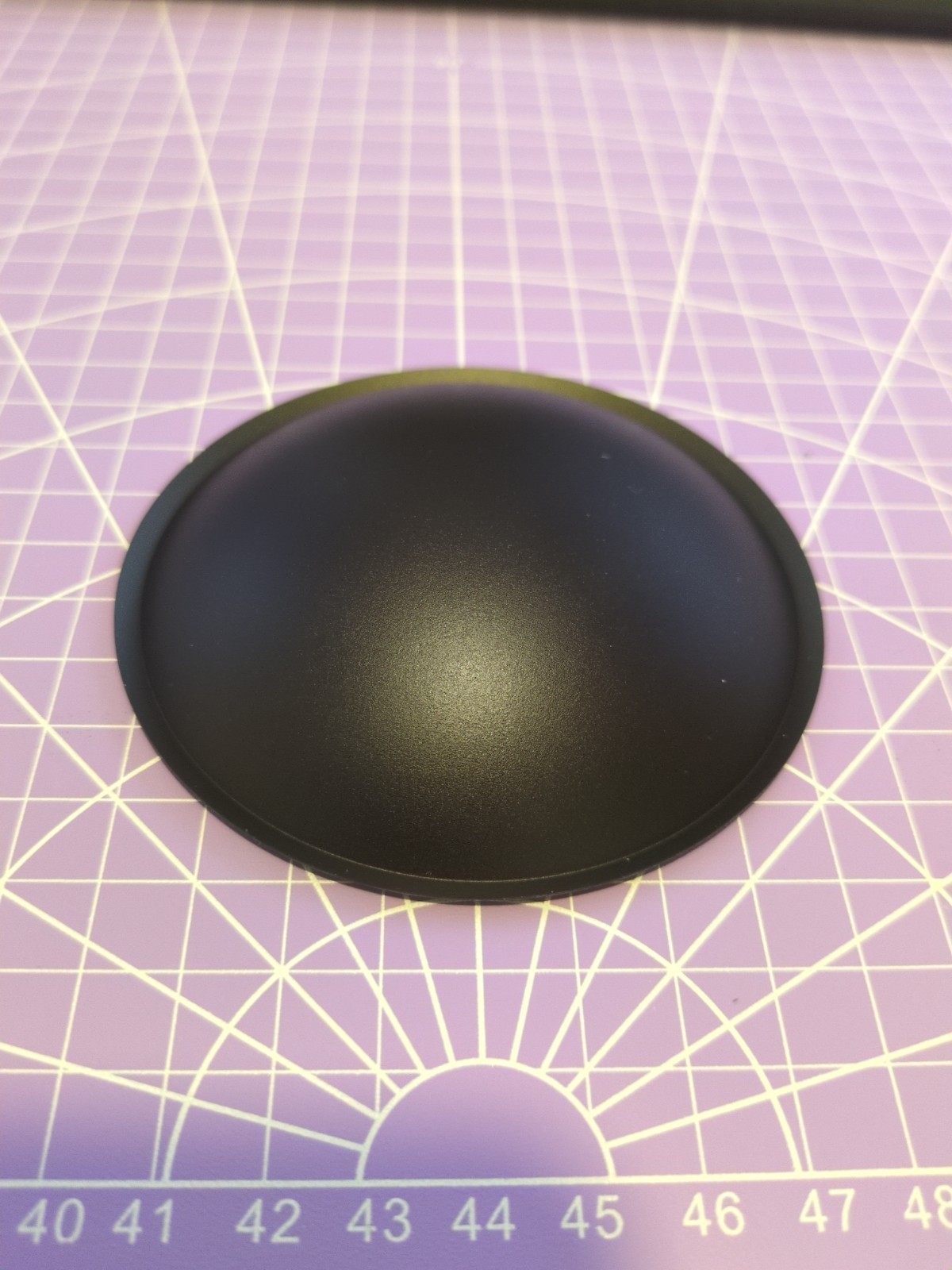 Qnty: 4 Polypropylene Convex Dust Caps 3⅝” (3.5″) 90mm (93mm) Unbranded