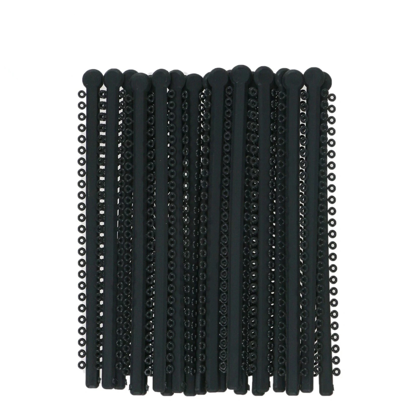 1000Pcs/Pack Dental Orthodontic Ligature Elastic Rubber Bands Braces Clear/Black