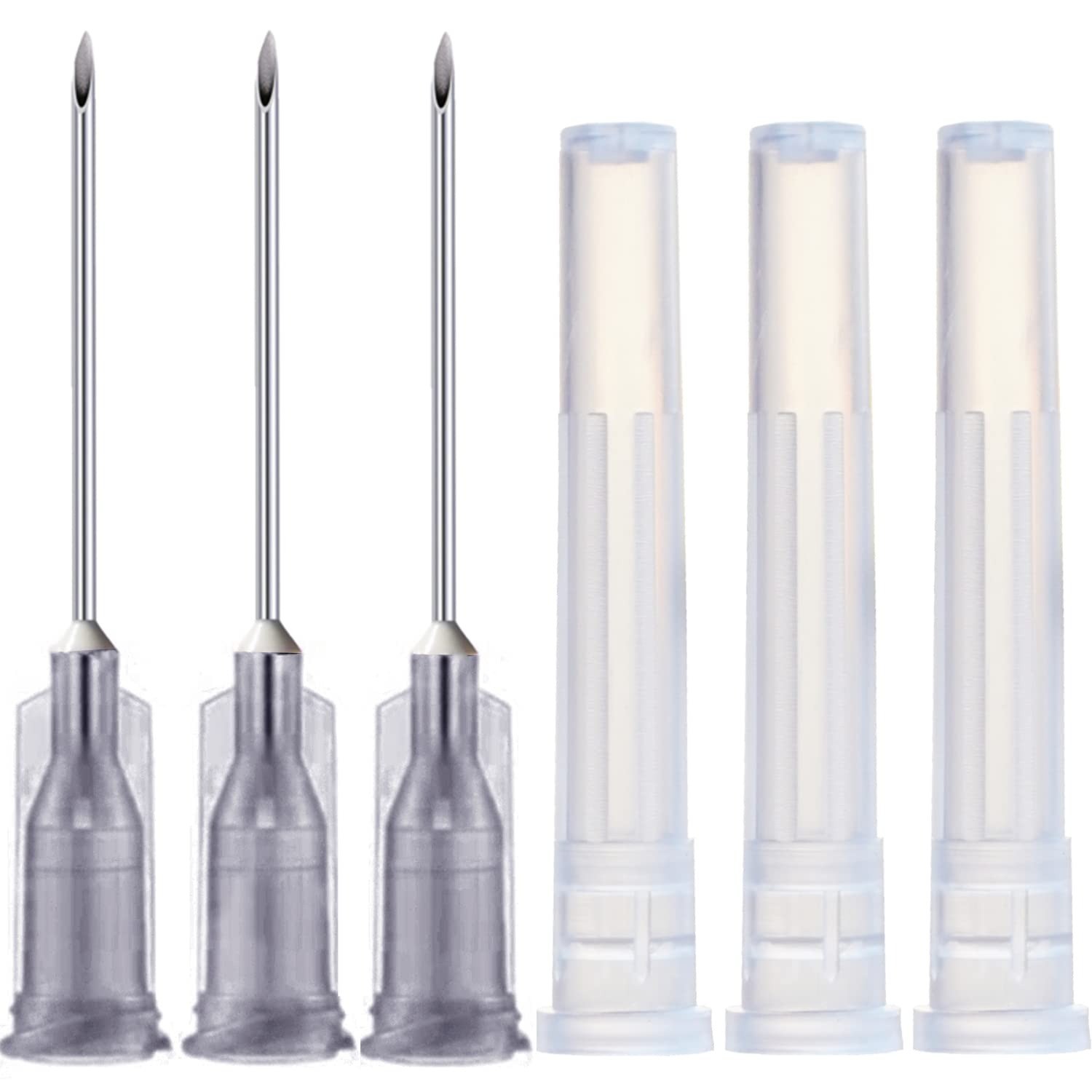 100 Pack 25 Gauge 5/8 Inch Sterile Disposable Syringes