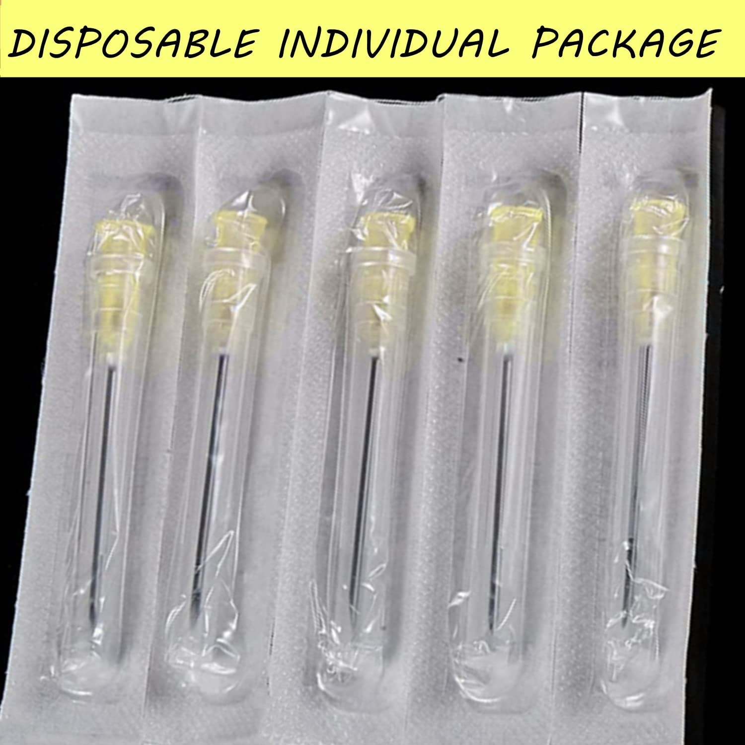 100 Pack 20Ga 1 1/2 Inch Stainless Steel Dispensing Lab Tools Accessories for…