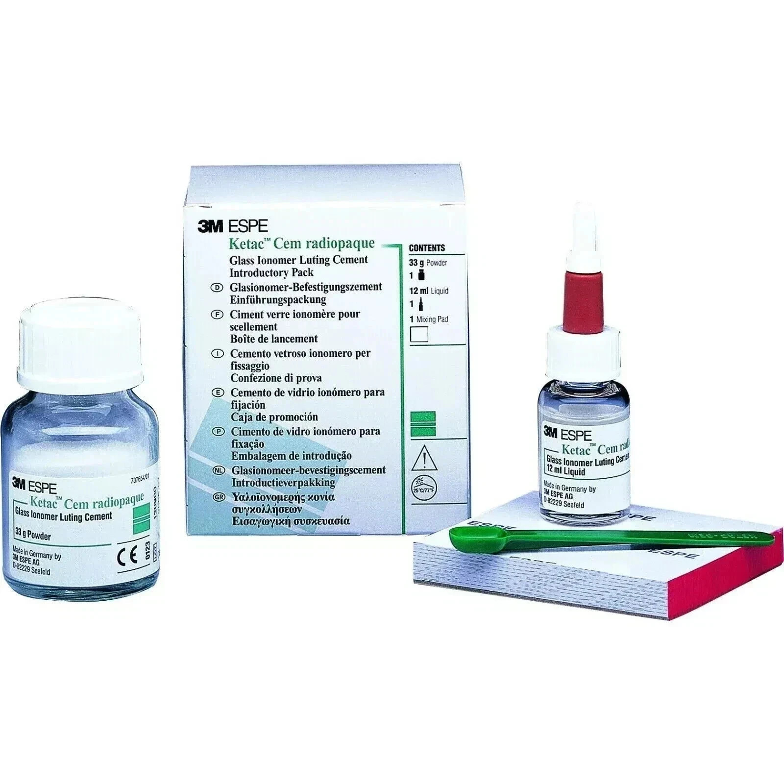 Ketac Cem Radiopaque Introductory Kit (37220) Free Ship