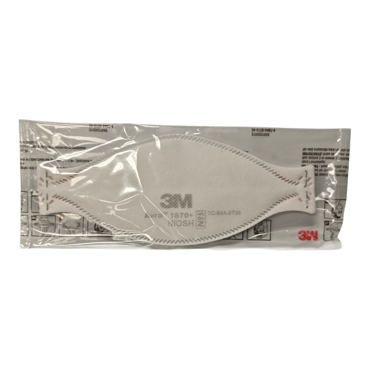 Lot of 20 – 3M Aura 9210+ N95 NIOSH Mask Respirator Disposable Protective