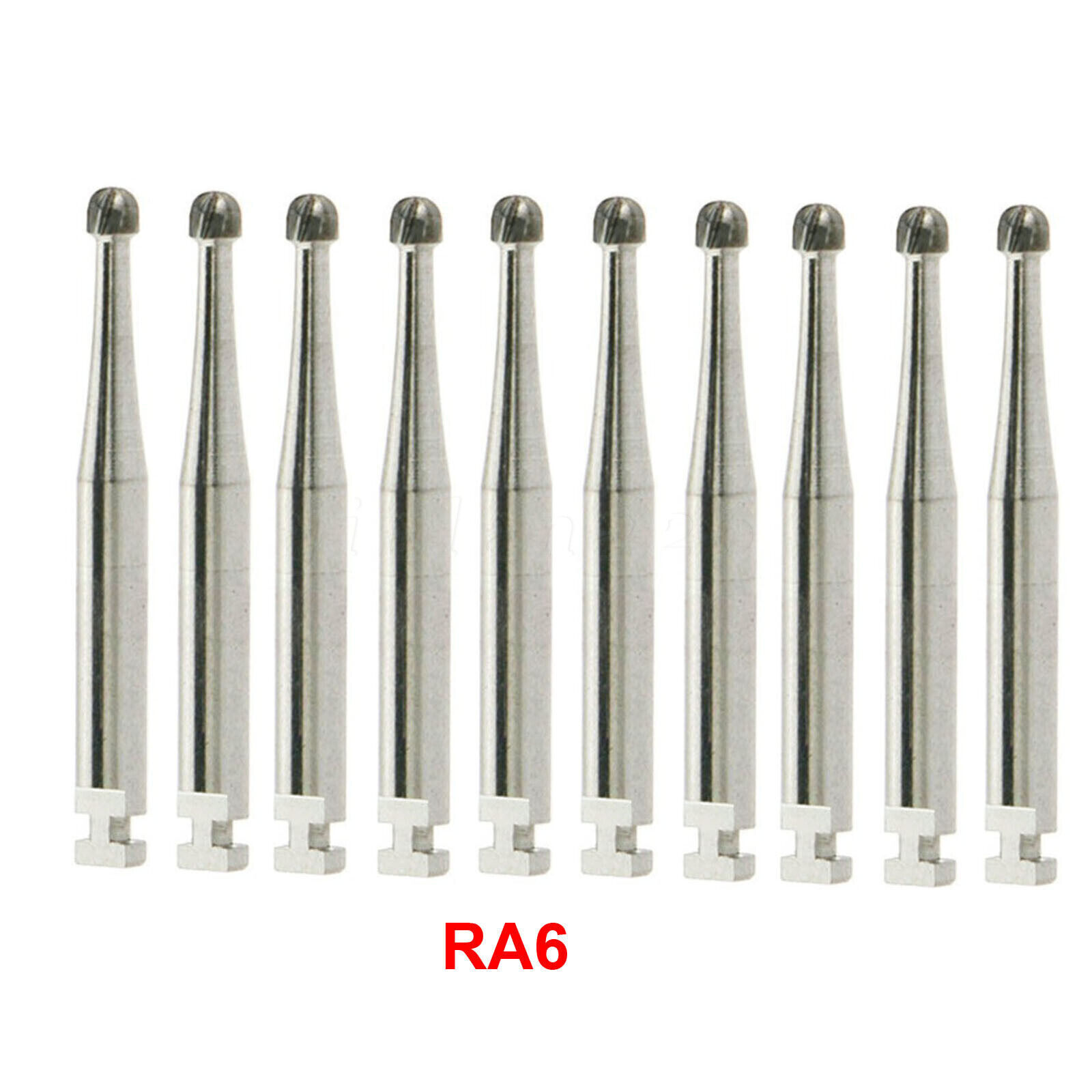 1-10 packs Burr Dental Round Latch Carbide Bur 22.5mm RA 1 For Slow handpiece u