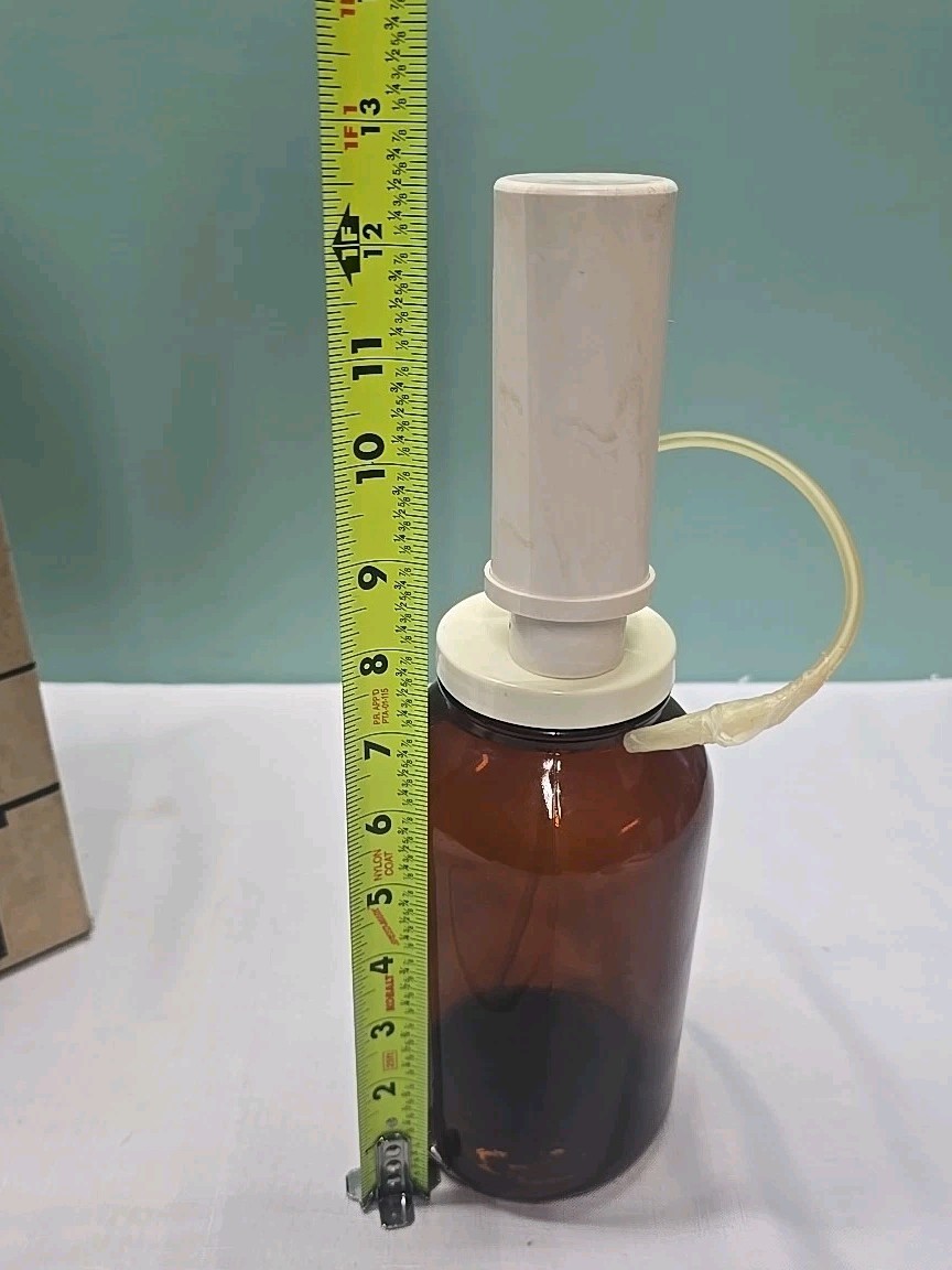 Vintage Standard Amber Glass Labindustries Repipet II 20.0mL