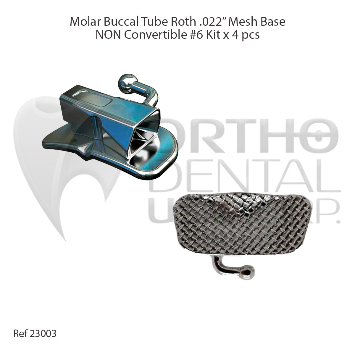 Orthodontic Buccal Tubes Roth, MBT or Edgewise .018 or .022 Kits all quadrants