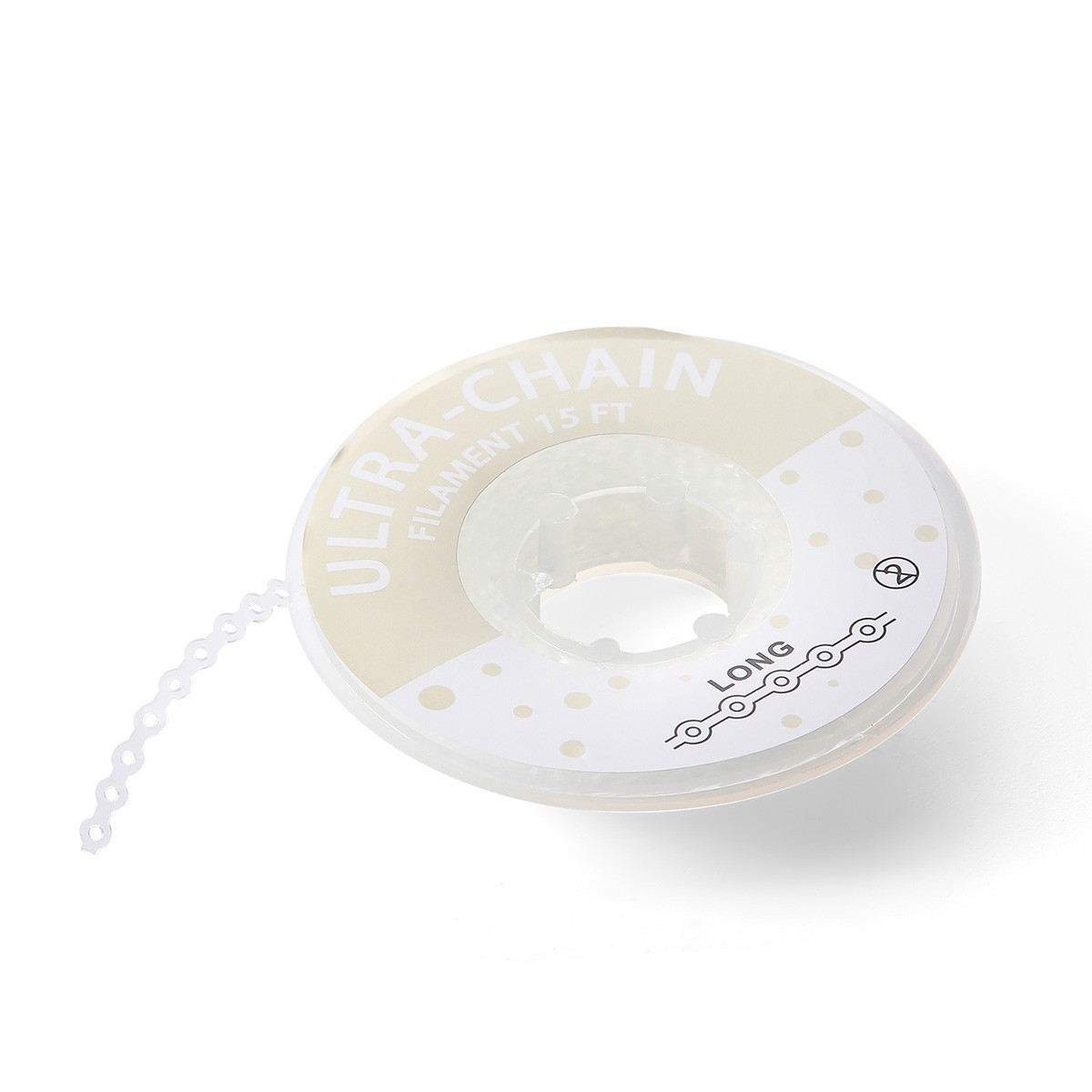 Dental Orthodontic Power Chain Elastic Bands Long Short Continuous Cadena de