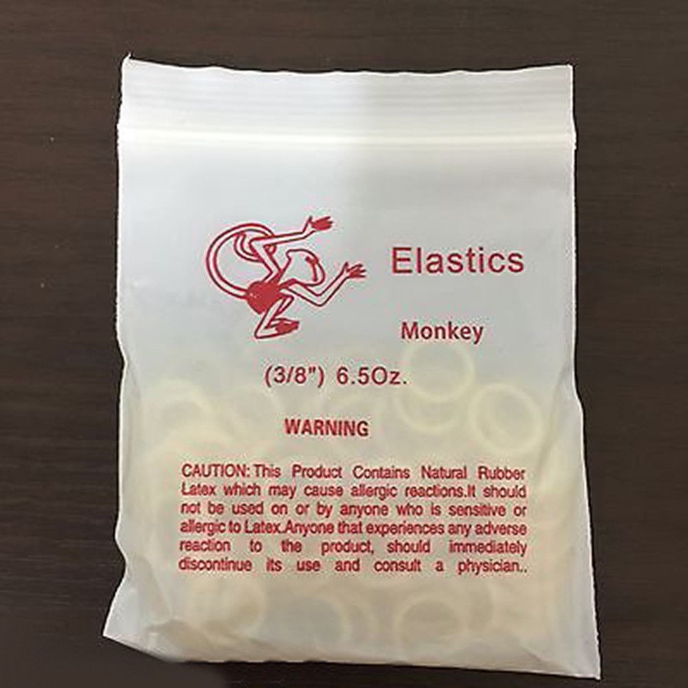 100/ Dental Orthodontic Elastics Latex Braces Rubber Bands Bandas Elásticas