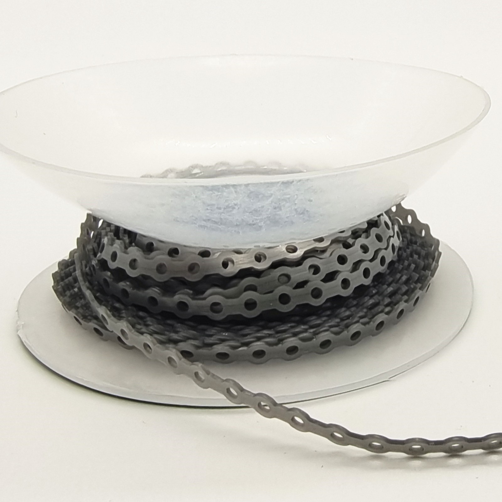10Rolls Dental Orthodontic Elastolink Chain Long & Short & Continuous Gray