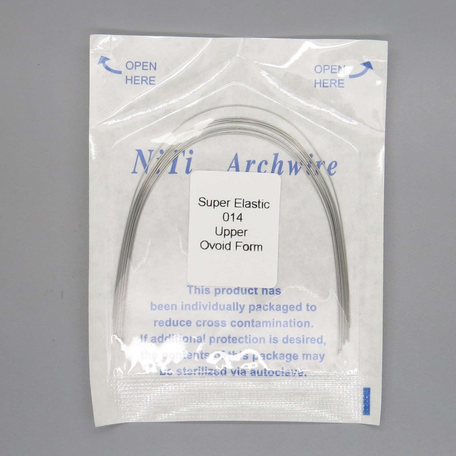 Dental Orthodontic Ligature Ties Elastics Rubber Bands /Round Niti Archwire