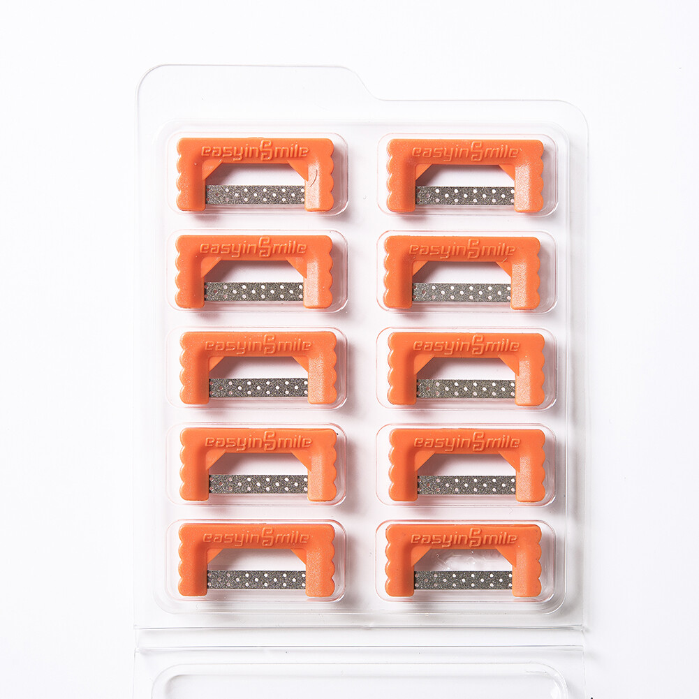 Orthodontic Polishing Strip Interproximal Strip Enamel Reduction IPR Kits 100pcs