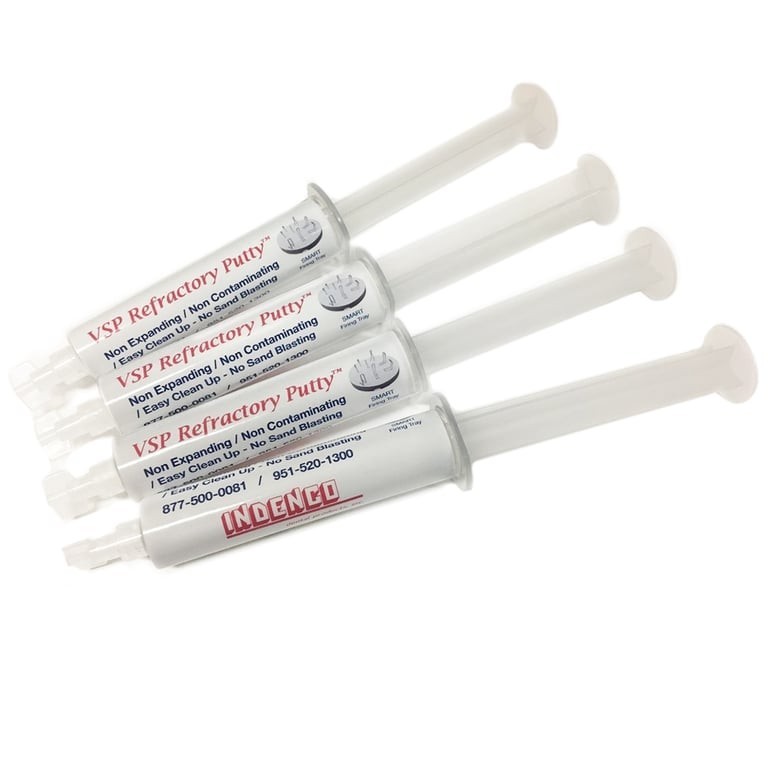 High-Heat Resistant Dental Refractory Putty Pack 4 x 12g Cartridges – SPVSP