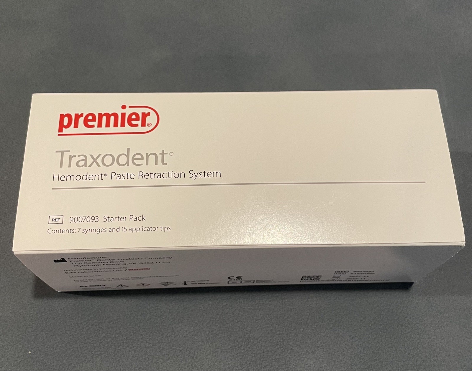 Traxodent Hemodent Paste Retraction System, 2 Starter Kits, 15 syringes + tips