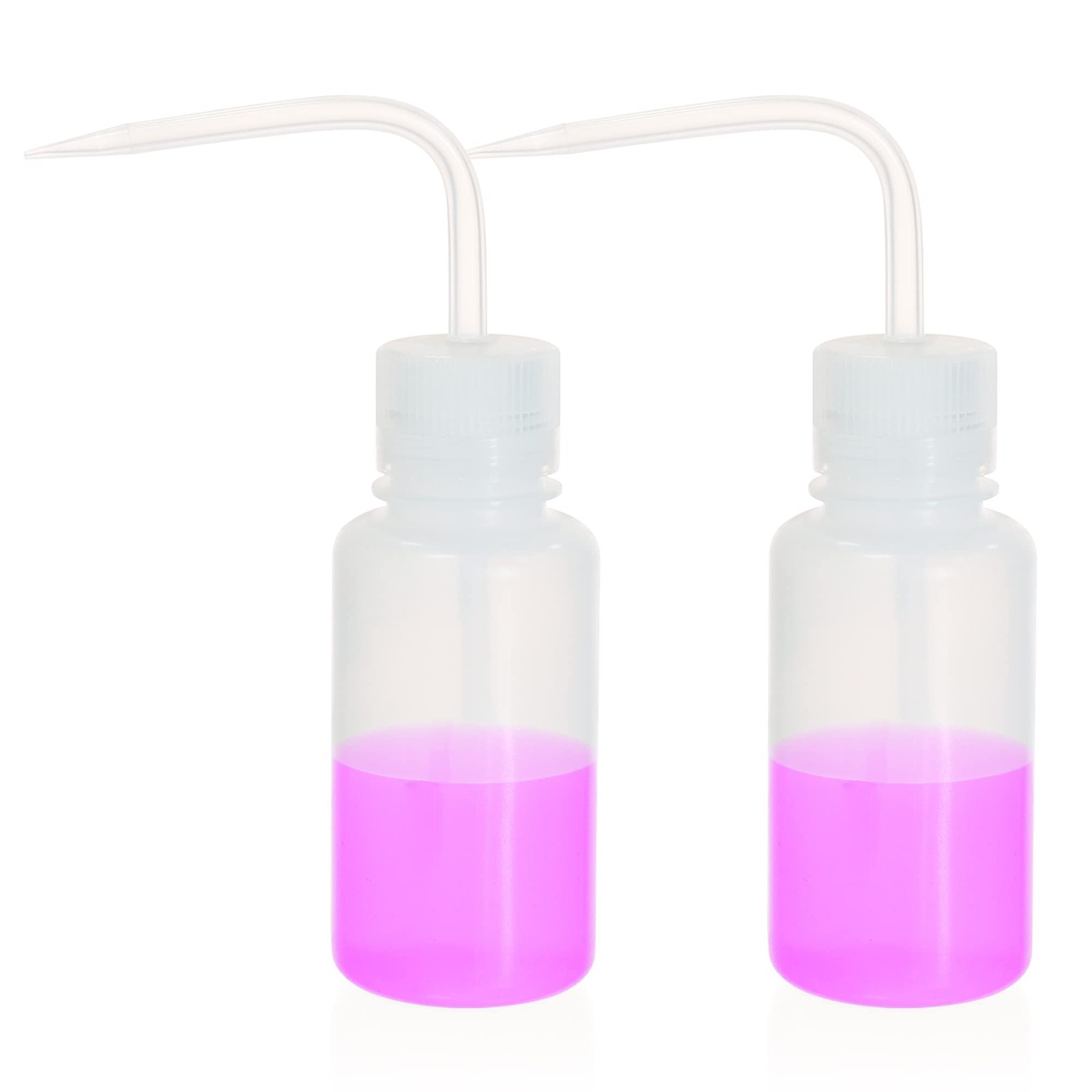 Labvida 2pcs New Released Thick Wall 250ml Squeeze Bottle Set Transparent