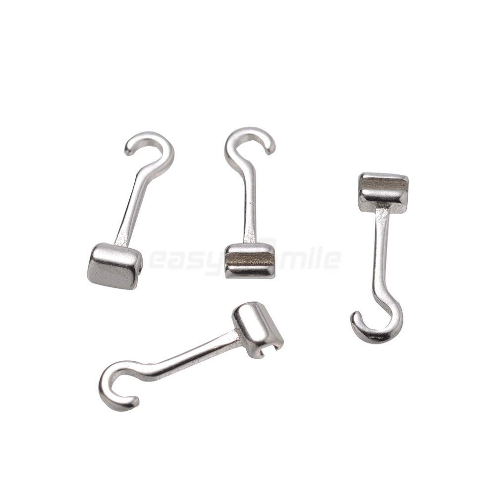 [USA] 10pcs Dental Orthodontic Crimpable Hooks EASYINSMILE Stainless Steel Hook