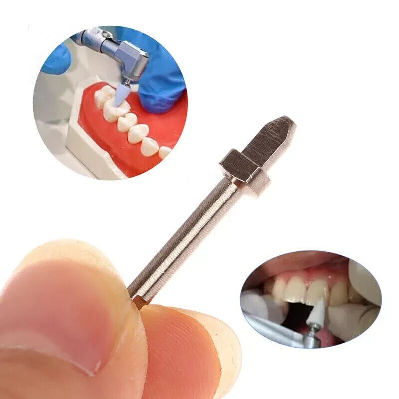10/20Pcs Dental Mandrel Finishing Polishing CA Latch Contra Angle For One Gloss