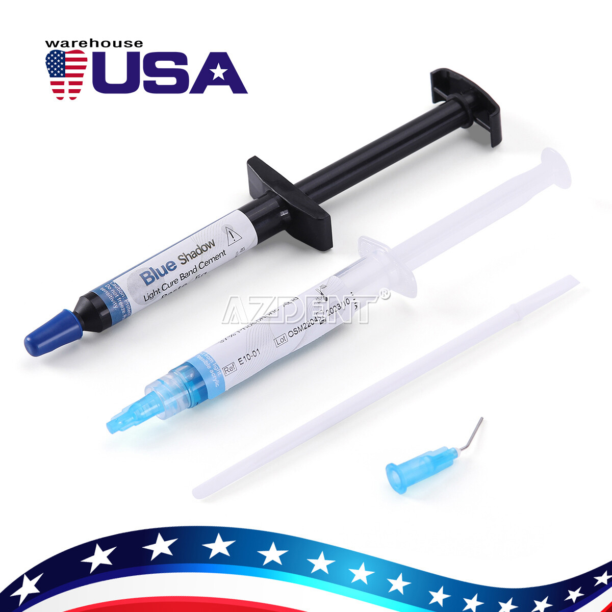 Dental Orthodontic Light Cure Adhesive No-mix Resin Paste Direct Bonding System