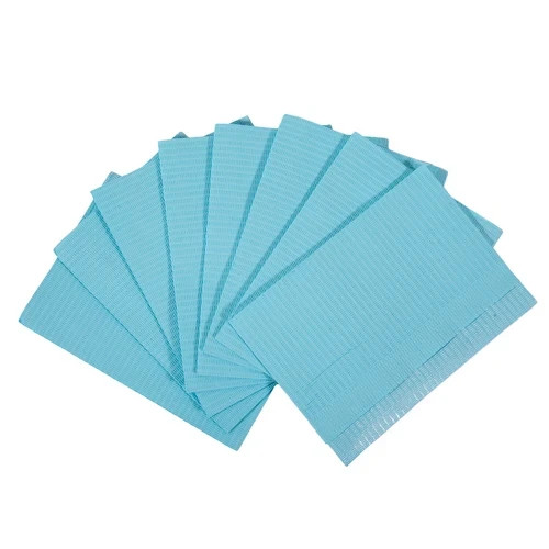 500pcs/case JMU Disposable Dental Bibs 3 Ply Bibs 13″X18″ Medical Tattoo Towels