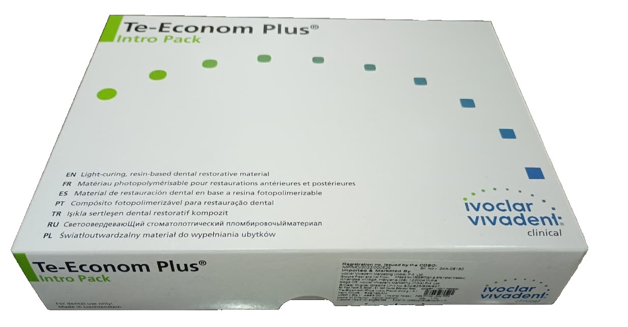 Ivoclar Vivadent Te-Econom Plus LC Composite Resin Intro Kit Free Ship