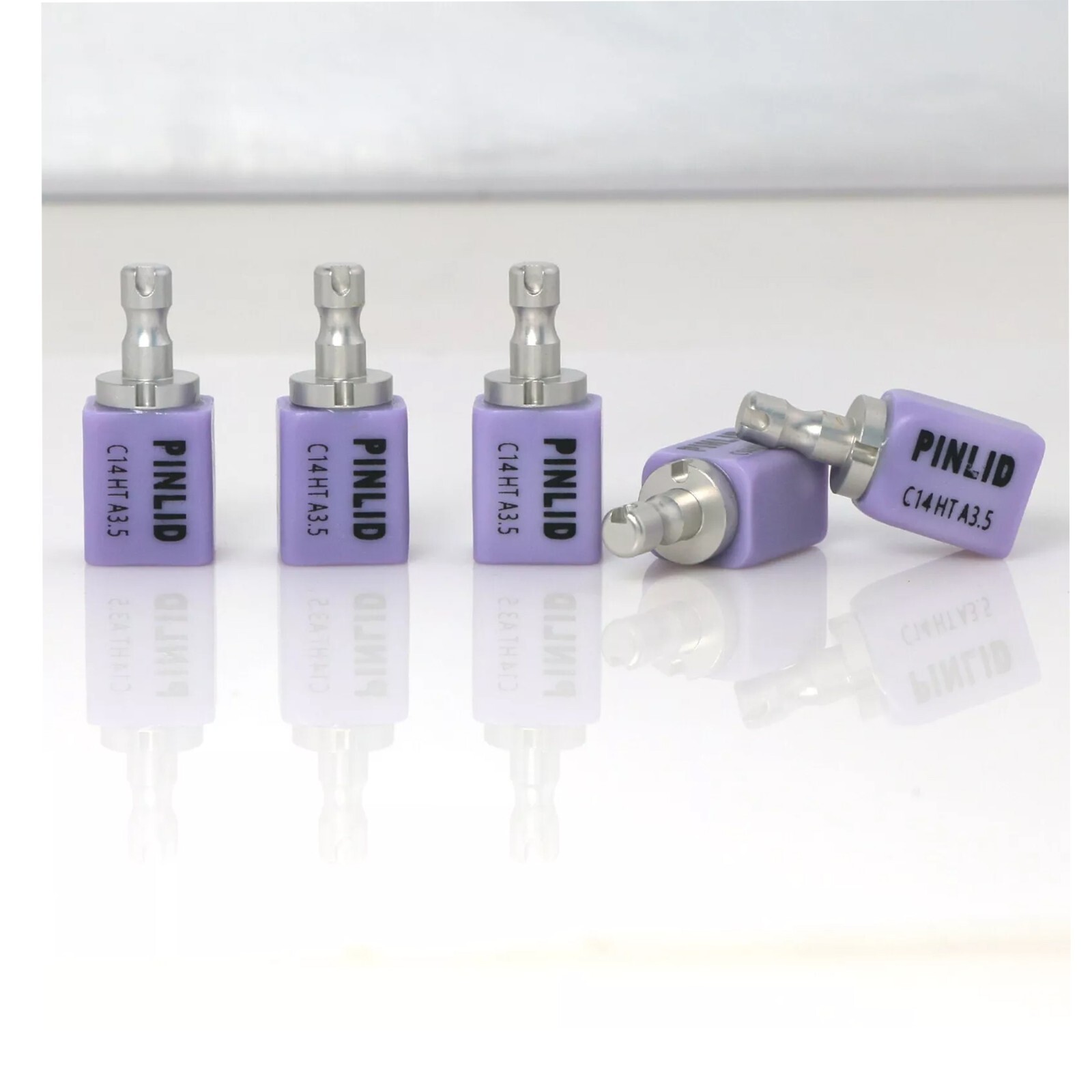 US C14 HT/LT Glass Ceramic Blocks Lithium Disilicate CAD/CAM Cerec Block 5Pcs